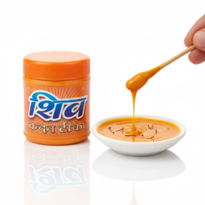 Saffron Chandan Liquid Tika | Pooja Material 50 gram