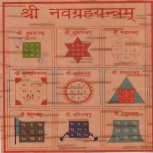 Powerful Navgrah Yantra on Bhojpatra | For Horoscope Dosha Nivaran & Success