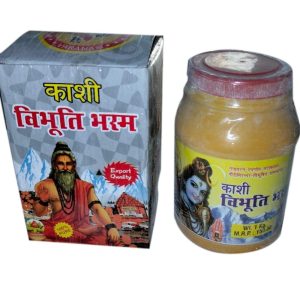 Shuddh Kashi Ashtagandha Vibhuti Bhasma - 100% Pure & Traditional 500 Gram