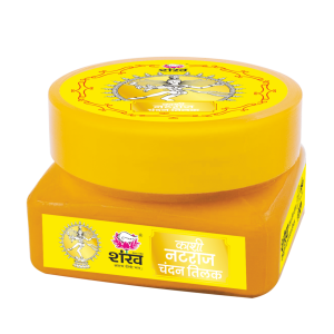 NATRAJ LIQUID CHANDAN TIKA - 70gm Color Yellow