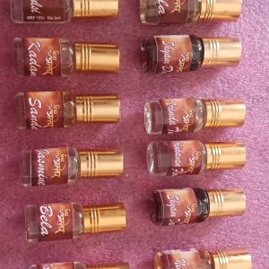 Divya Attar Premium Collection (Pack of 12 x 3ml) | Long-Lasting Alcohol-Free Concentrated Roll-On Perfume Gift Set for Men & Women | Assorted Natural Fragrances (Bela, Sandal, Tulsi, Kadam, Rajnigandha & More)